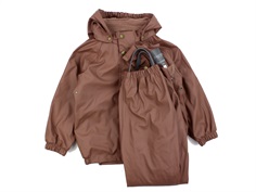 MarMar towny rose rainwear pants and jacket with fleece lining Obo